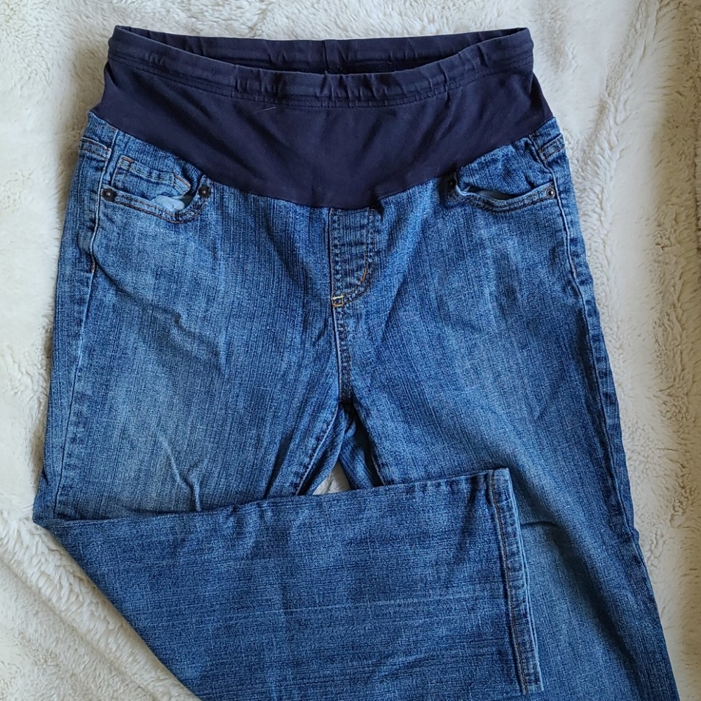 American Star Medium Maternity Jean Capris